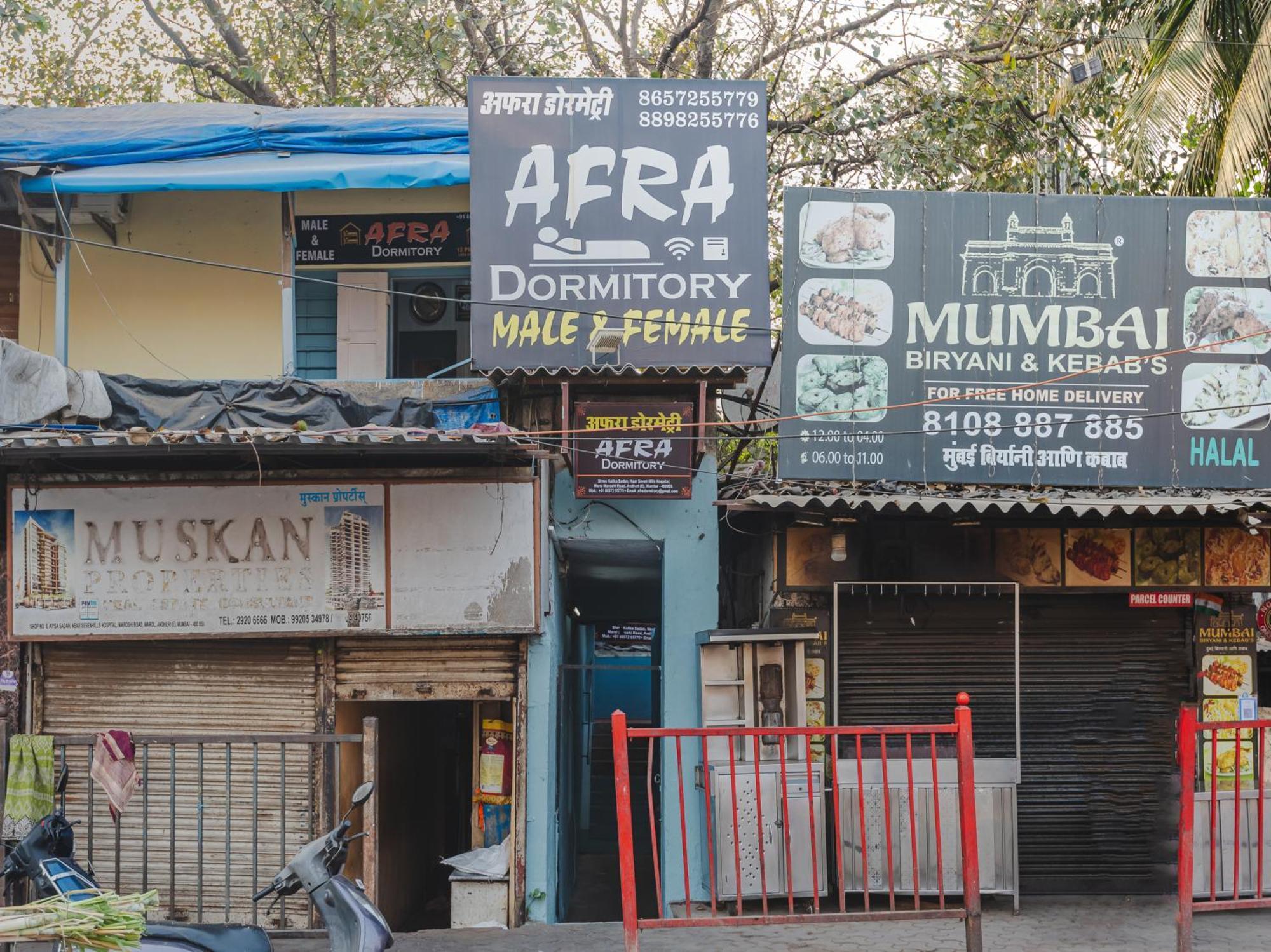 New Dormitory Afra Mumbai Exterior photo